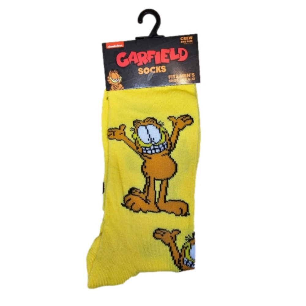Garfield Socks Unisex Adult NEW